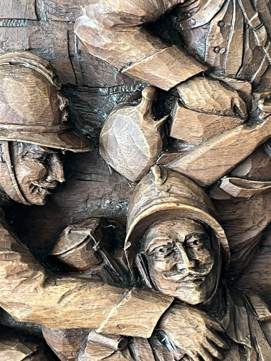 Carved Wooden Bas-relief-photo-2