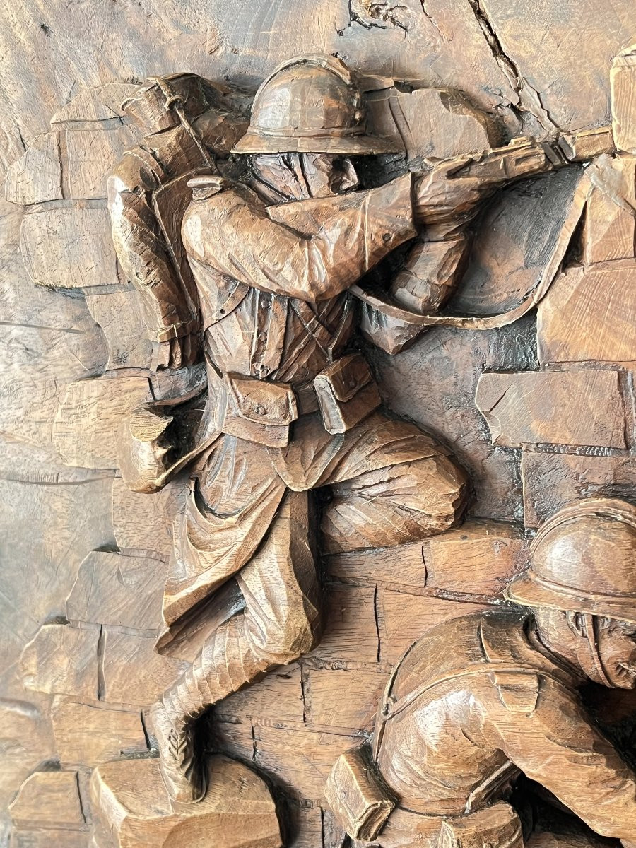 Carved Wooden Bas-relief-photo-4