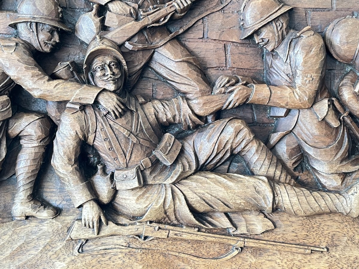Carved Wooden Bas-relief-photo-5