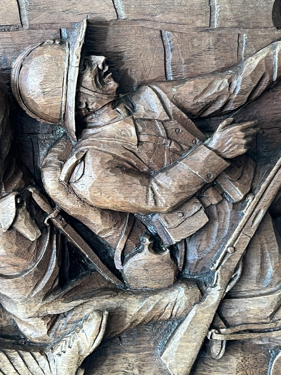 Carved Wooden Bas-relief-photo-6