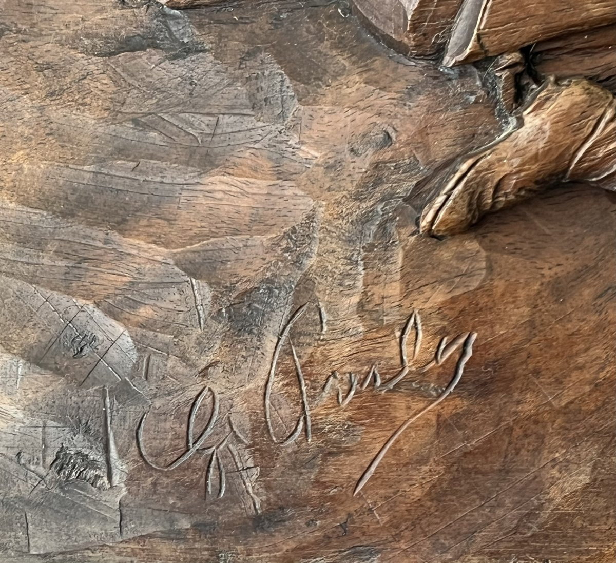 Carved Wooden Bas-relief-photo-8