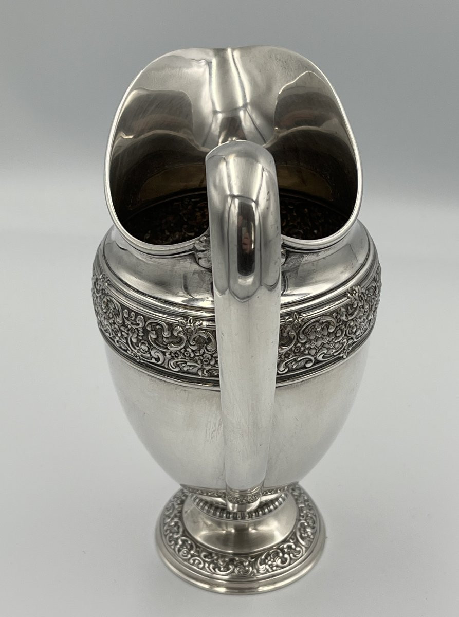 Pichet en argent sterling signé TIFFANY & CO.-photo-3
