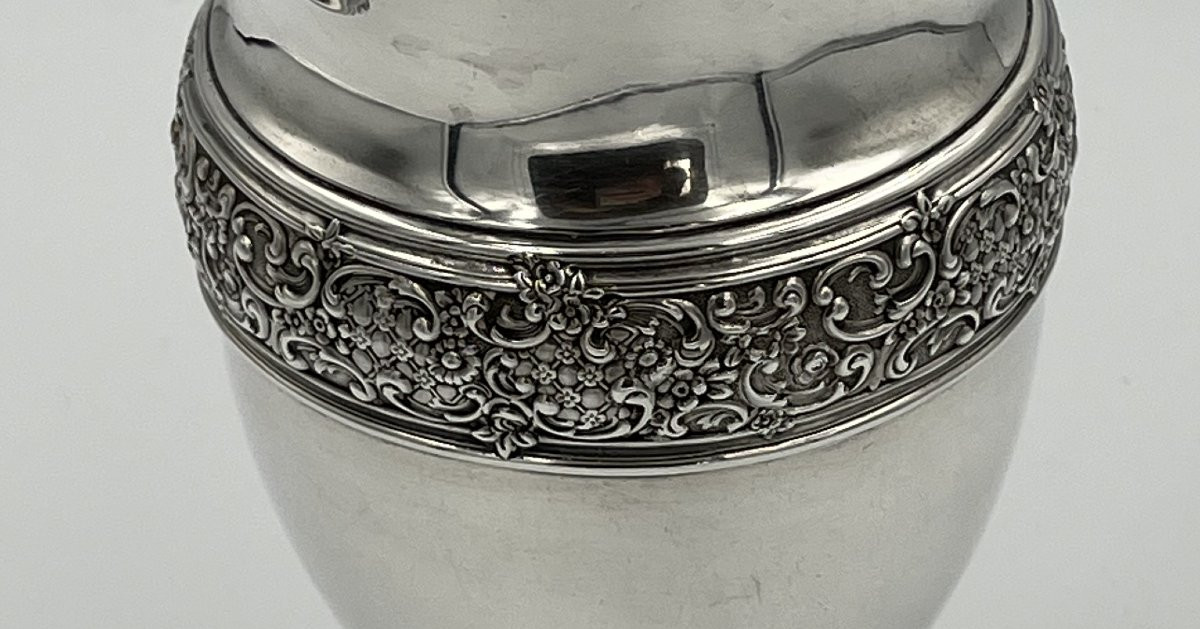 Pichet en argent sterling signé TIFFANY & CO.-photo-3