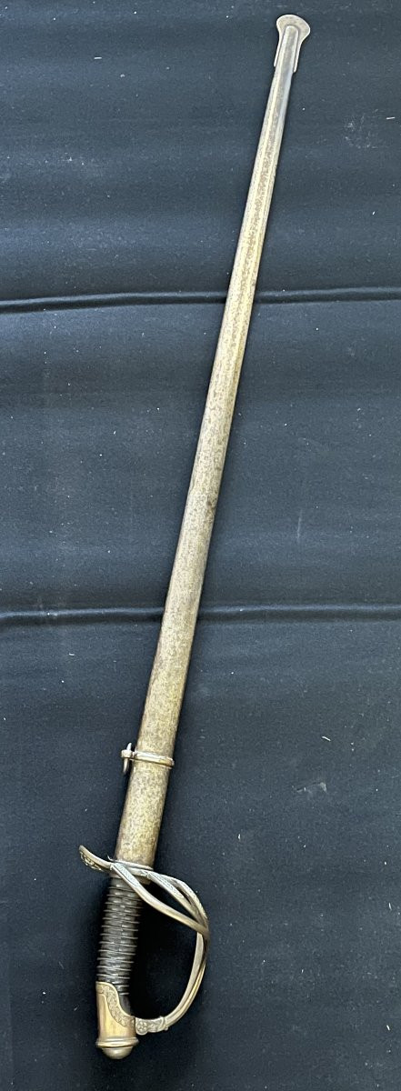 Dragon Officer's Saber, Modified 1854 Model -photo-1