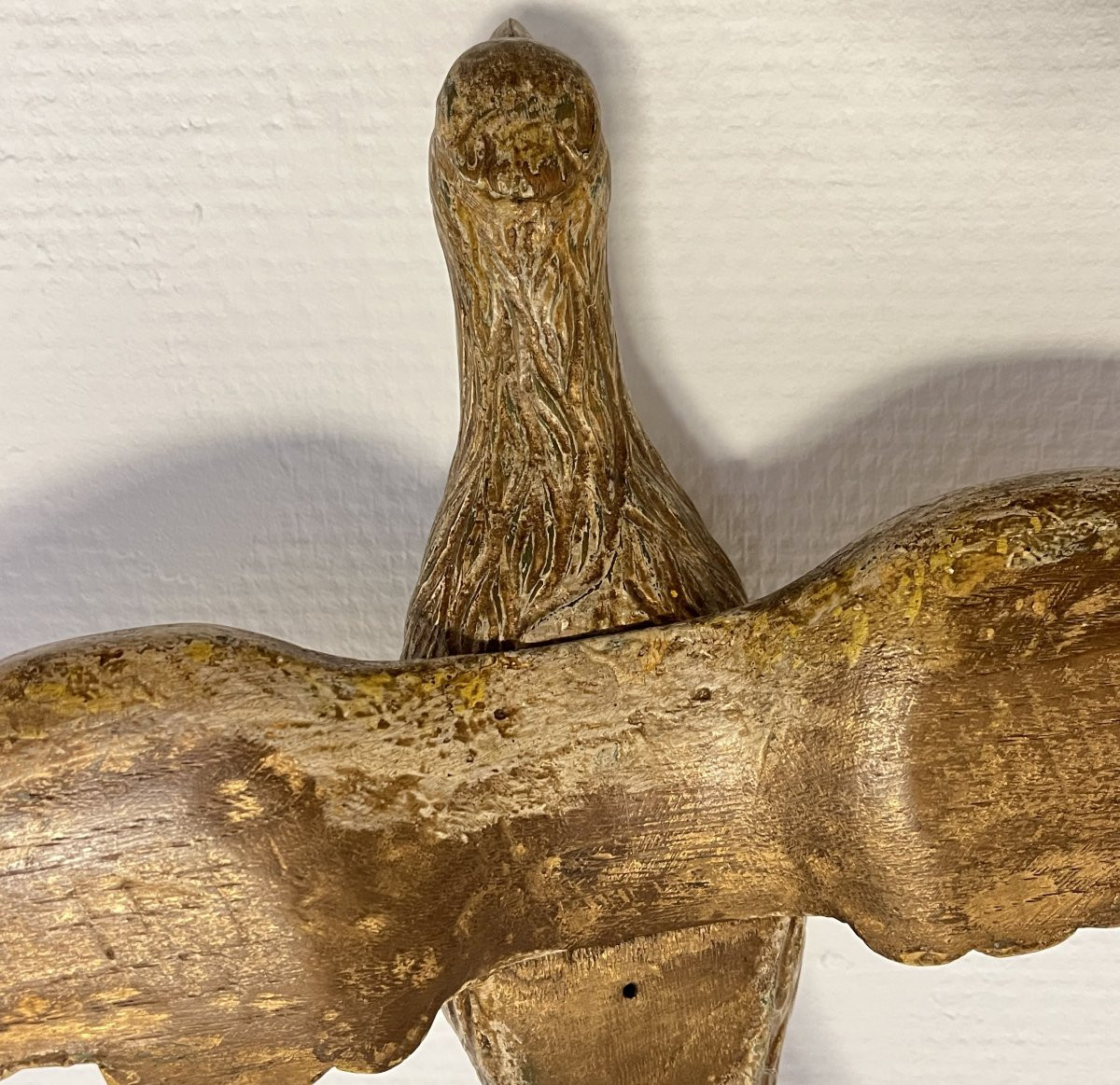 Carved Wooden Dove, Holy Spirit, 18th Century -photo-4