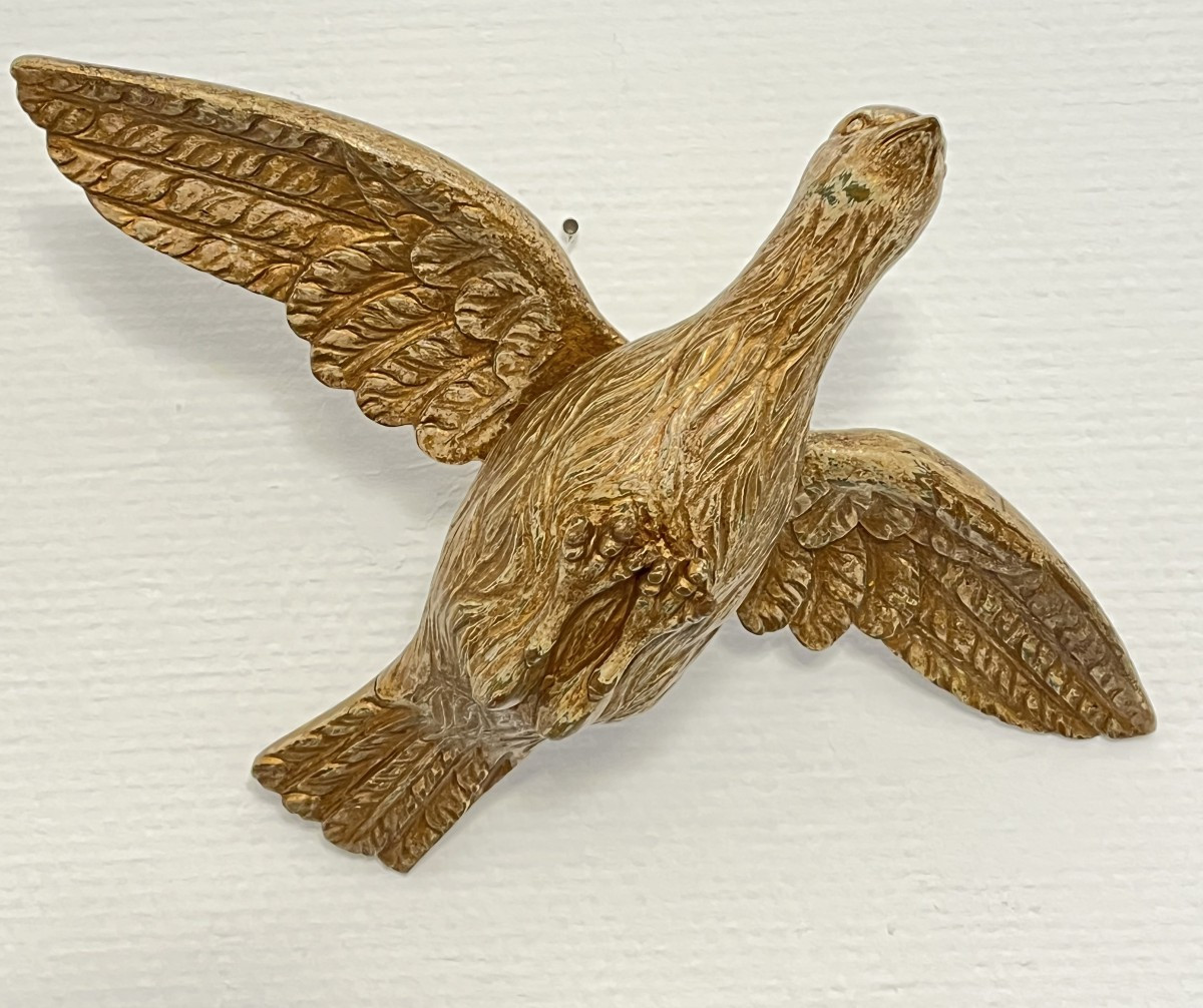 Carved Wooden Dove, Holy Spirit, 18th Century 