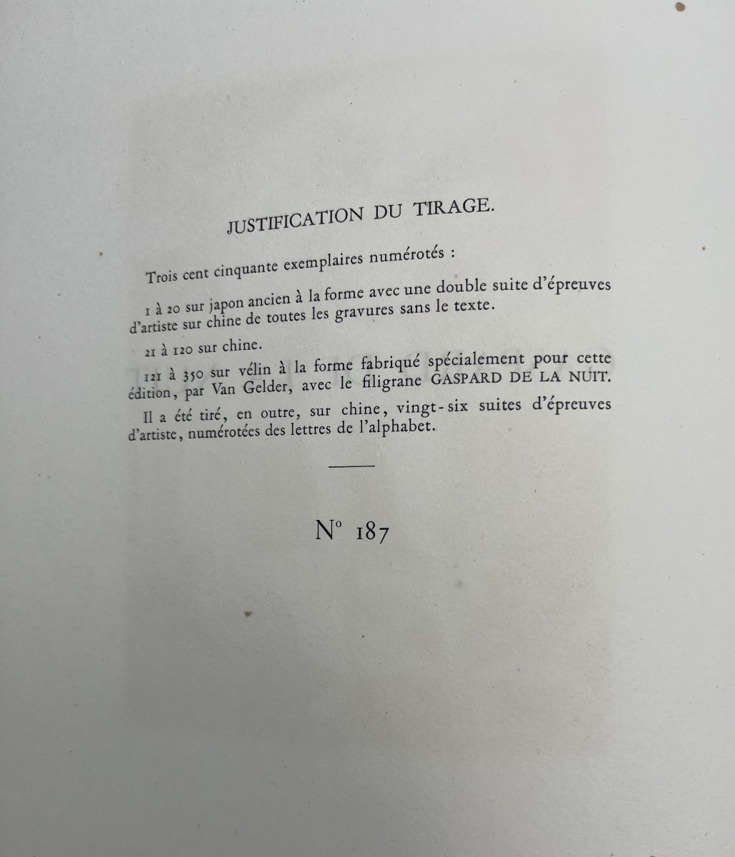  Armand Seguin "gaspard Of The Night" Published In 1904 By Ambroise Vollard -photo-3