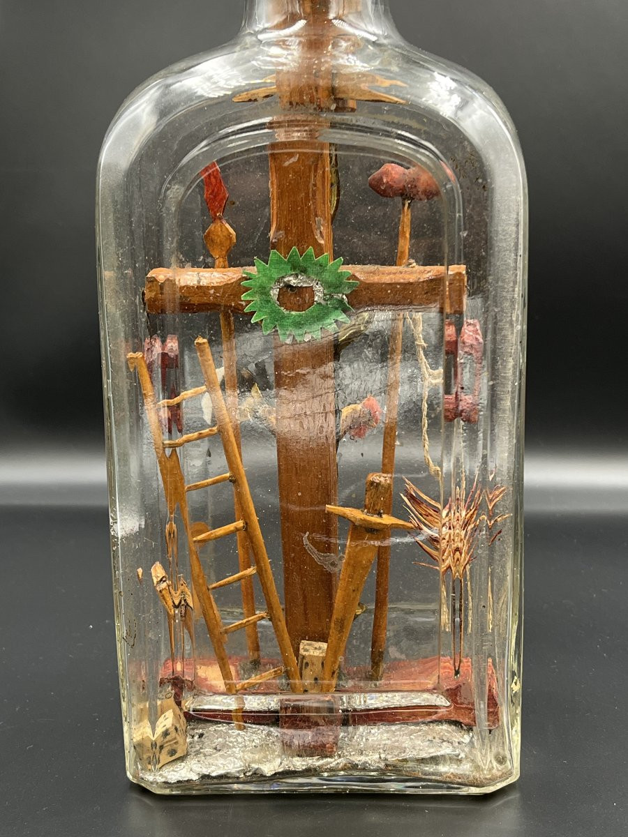 Passion Bottle. Folk Art.-photo-3