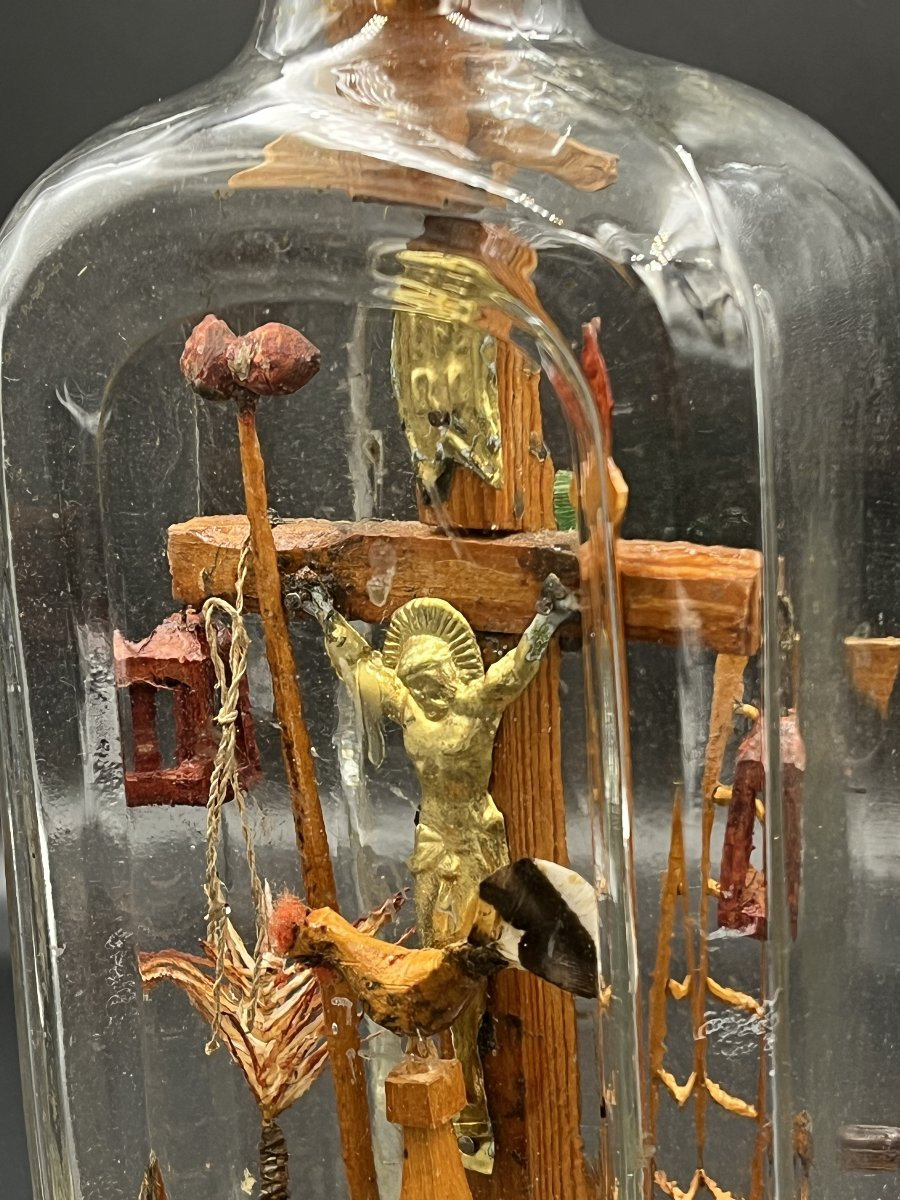 Passion Bottle. Folk Art.-photo-3