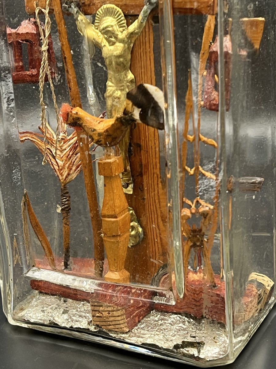 Passion Bottle. Folk Art.-photo-4