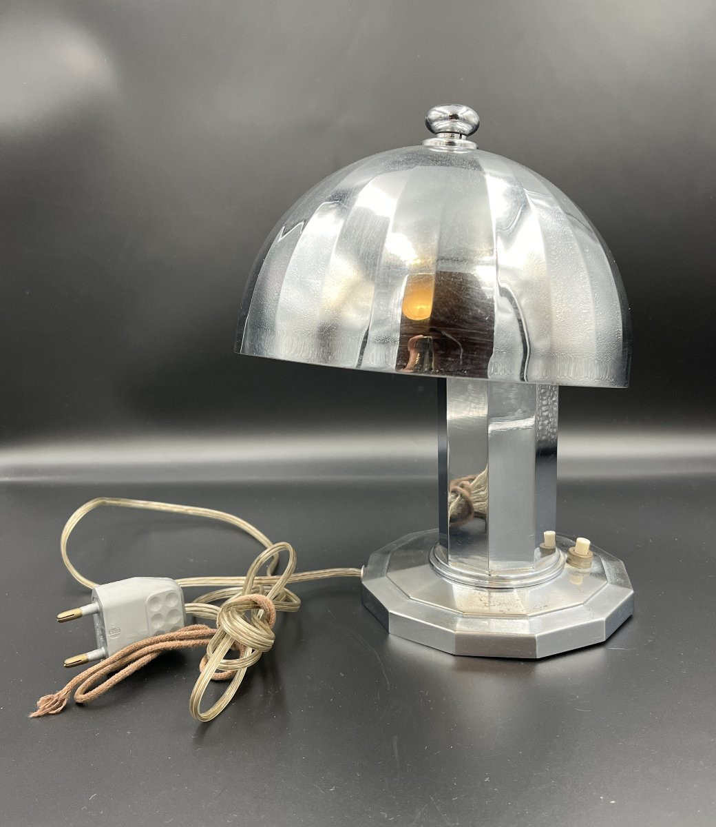 Art Deco Mushroom Lamp -photo-2