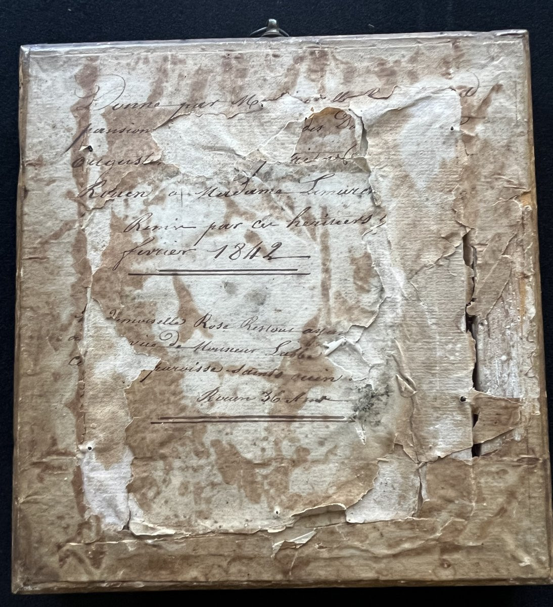 Reliquary In 19th-century Paperolles With Named Provenance - Dated 1842-photo-2