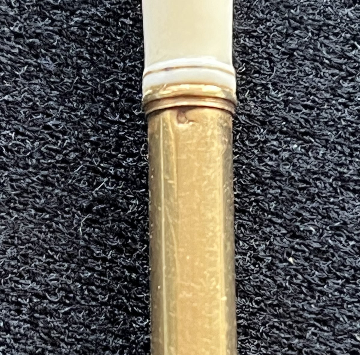  Porte-plume ancien– Monogramme couronné – XIXe siècle-photo-4