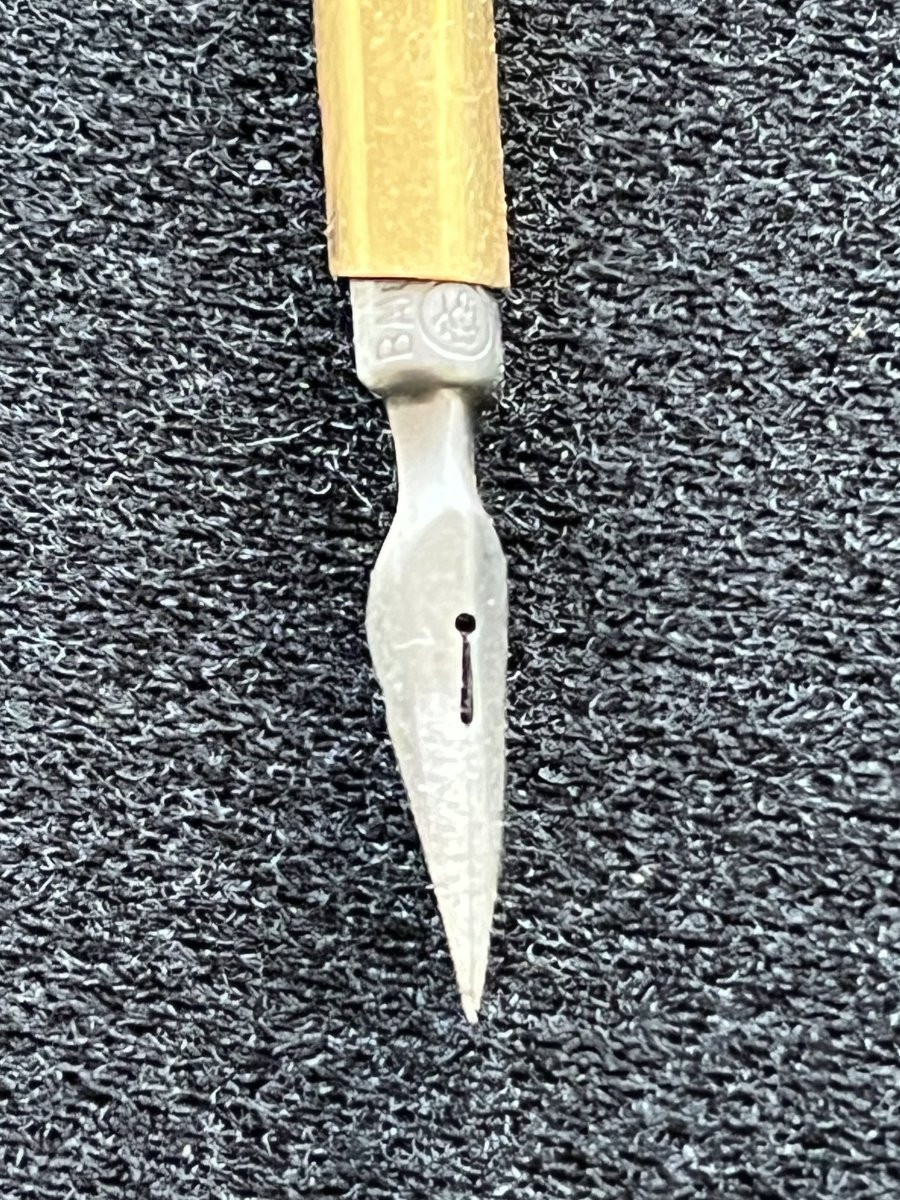  Porte-plume ancien– Monogramme couronné – XIXe siècle-photo-2