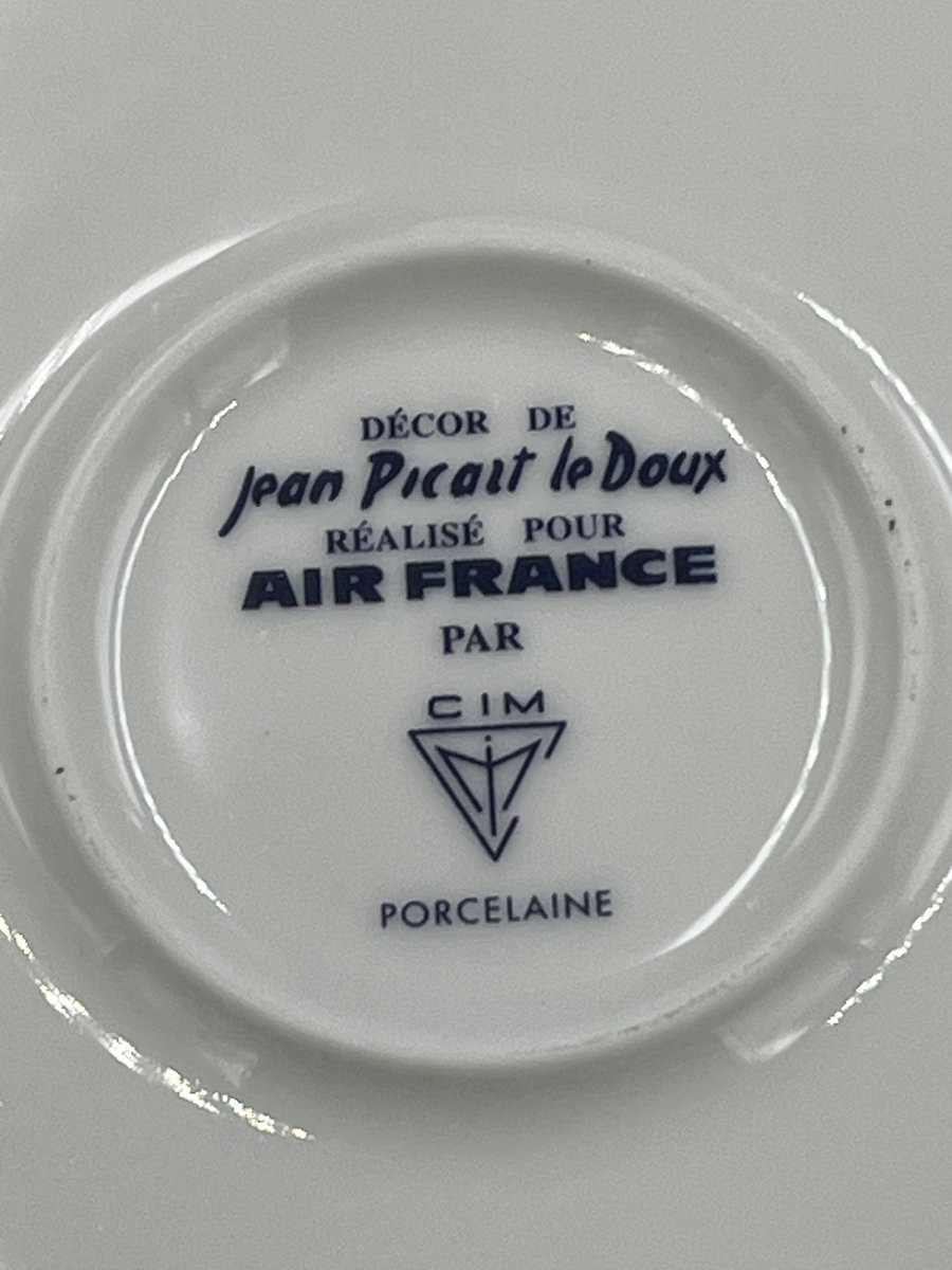Air France Concorde Service - Jean Picart Le Doux - Christofle Porcelain & Flatware-photo-3
