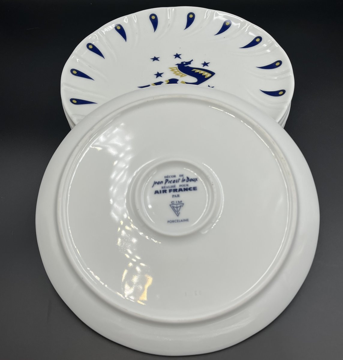 Air France Concorde Service - Jean Picart Le Doux - Christofle Porcelain & Flatware-photo-4