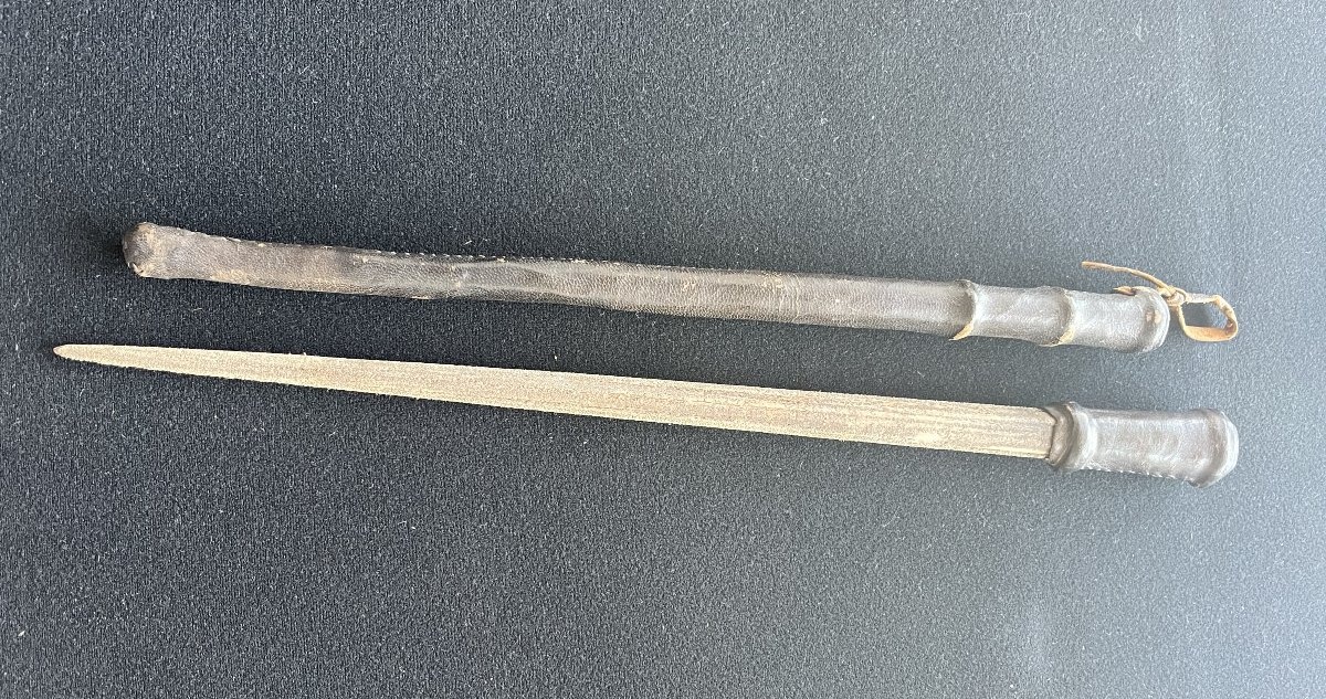 Pāhoa – Traditional Hawaiian Dagger Made From A Swordfish Bill-photo-1