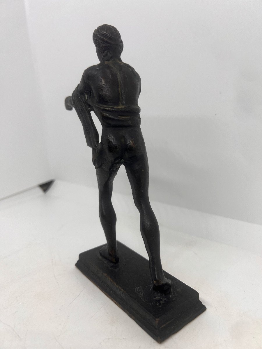 d'Apres A l'Antique Bronze Du XIX Sec.-photo-2