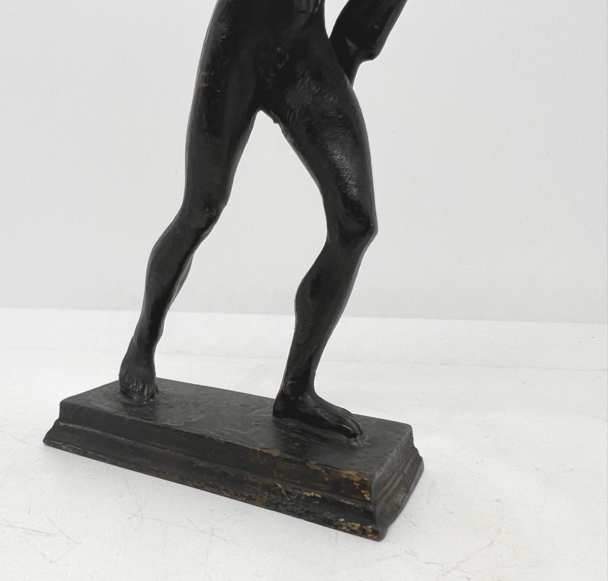 d'Apres A l'Antique Bronze Du XIX Sec.-photo-3