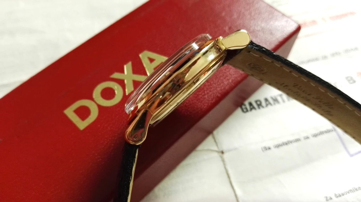 Doxa Automatic En Or 18 Kt-photo-3