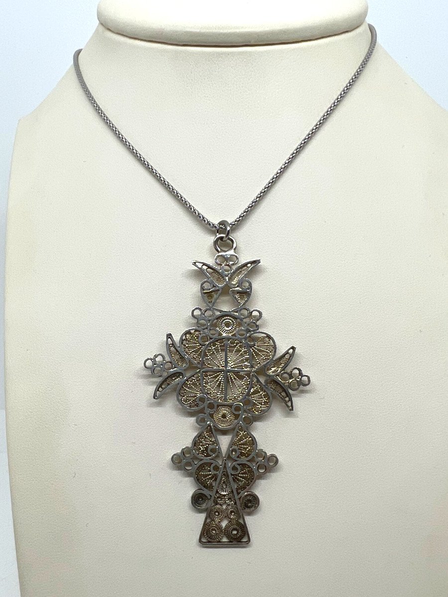 Filigre Silver Pendant