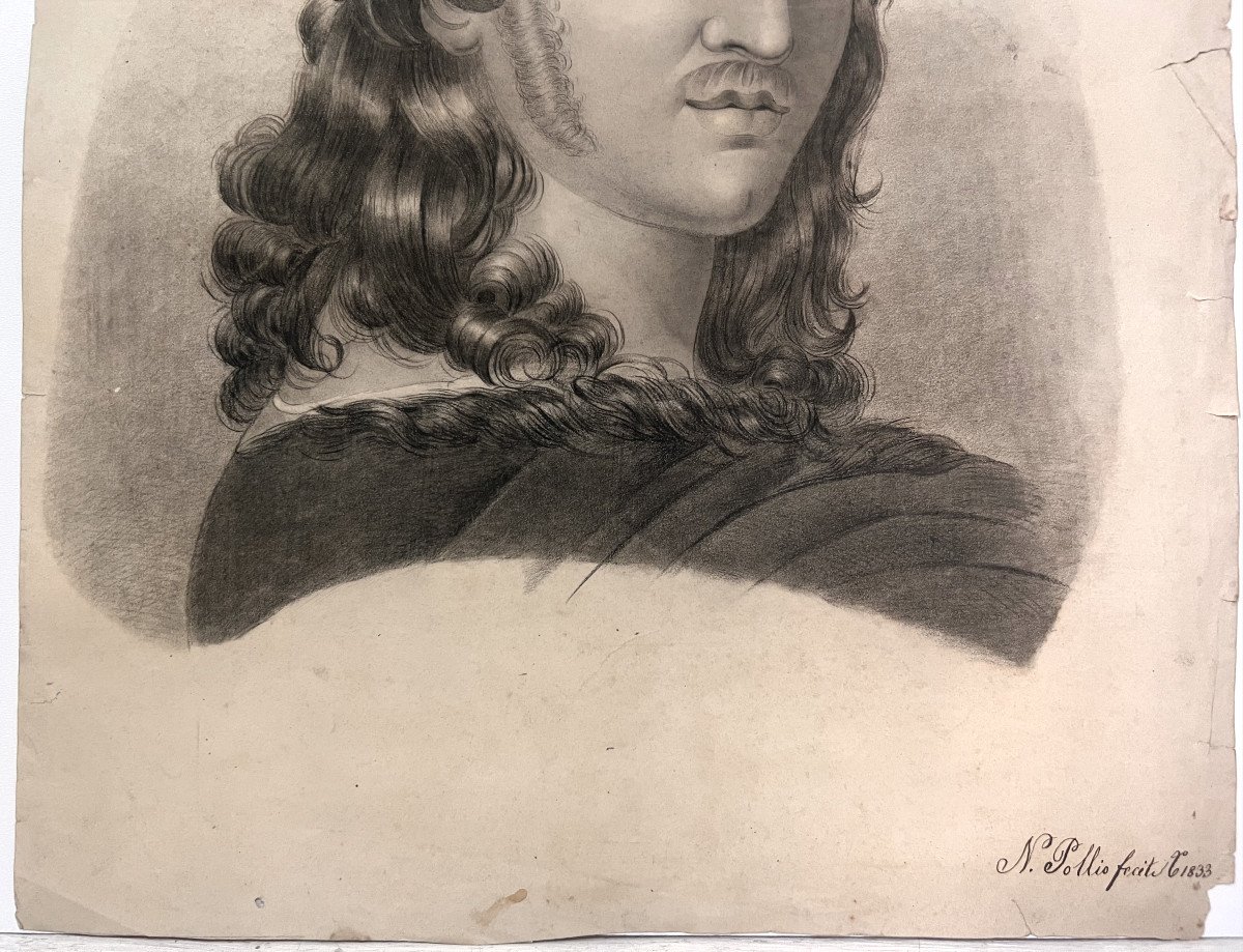 Drawing Italy Early XIX Sec.-photo-3