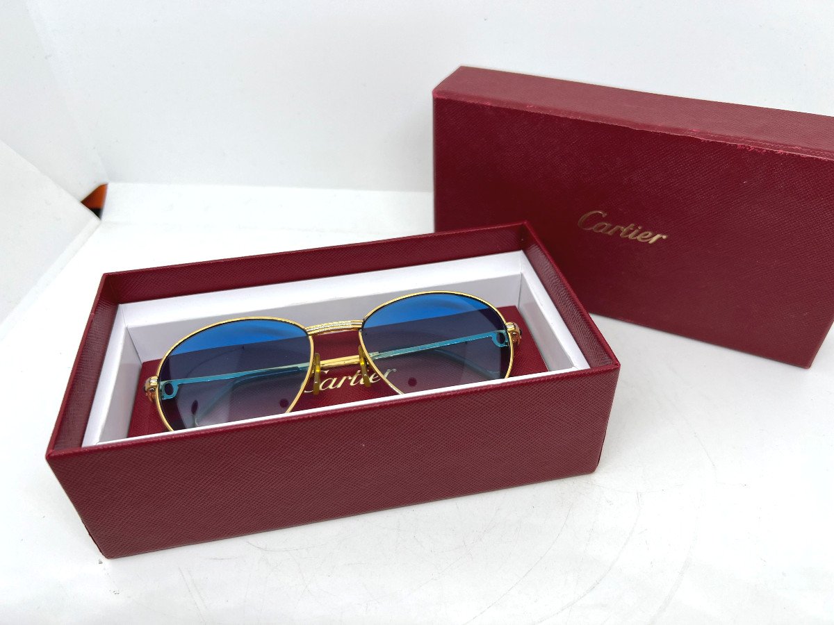 Cartier S Saphir Louis Placcati Oro 55-photo-8