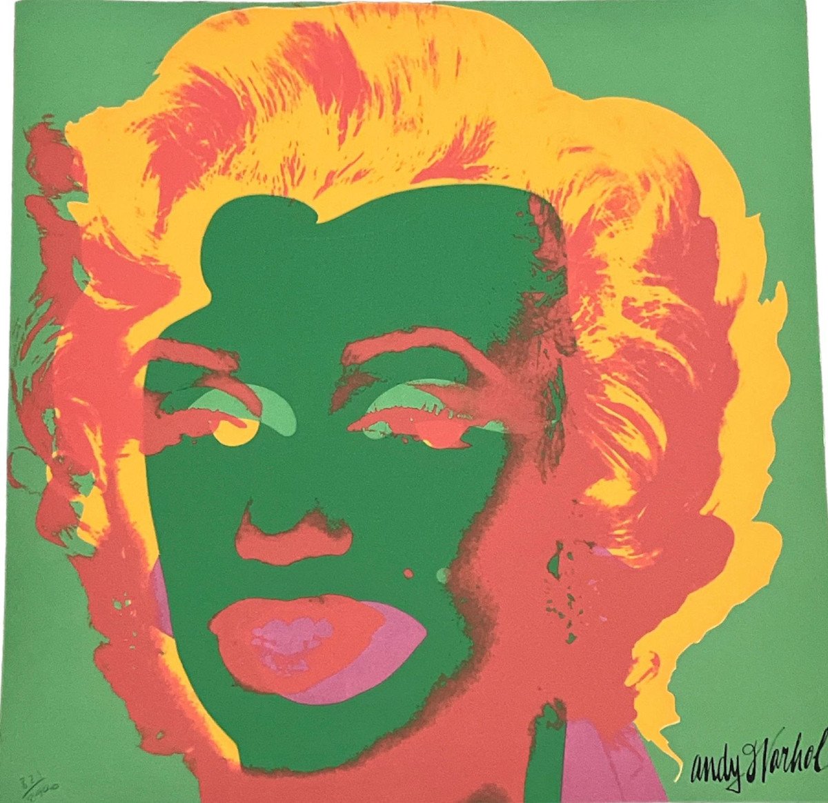 Warhol Offset Lithograph