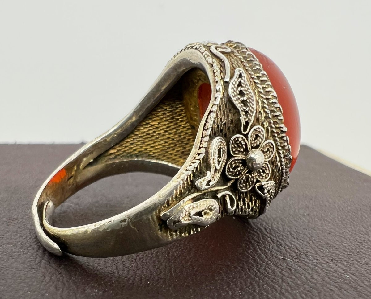 Chine XX sec argent massif-photo-4