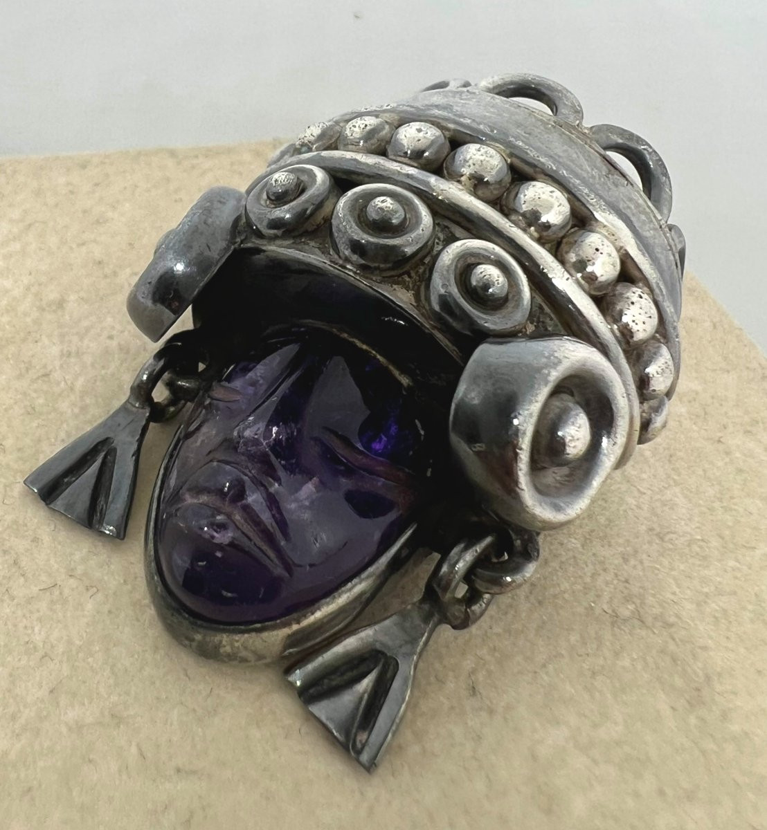 Mexique 1950  argent massif-photo-4