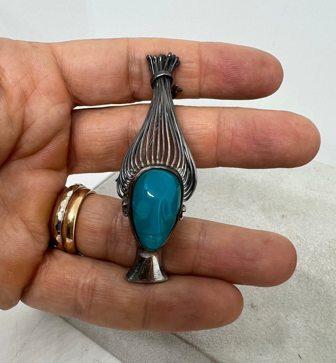 Mexico 1950 Sterling Silver-photo-3