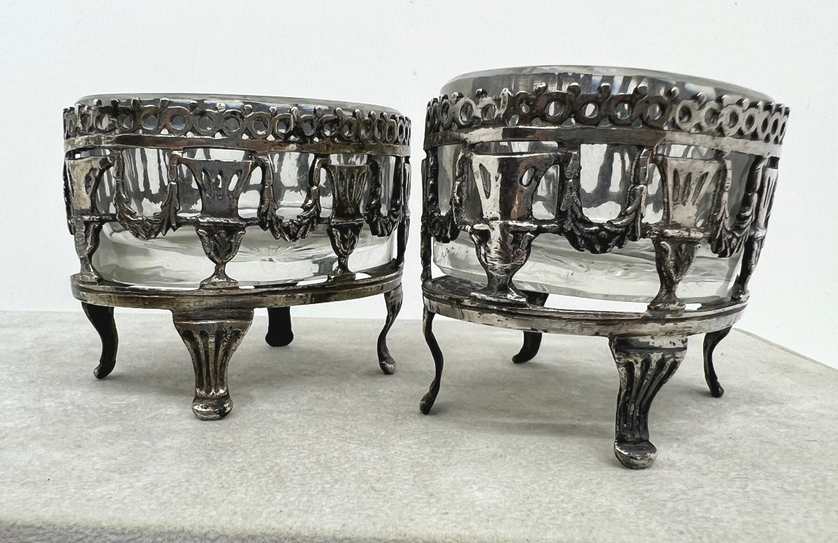 Paire de saleron XIX sec -photo-1