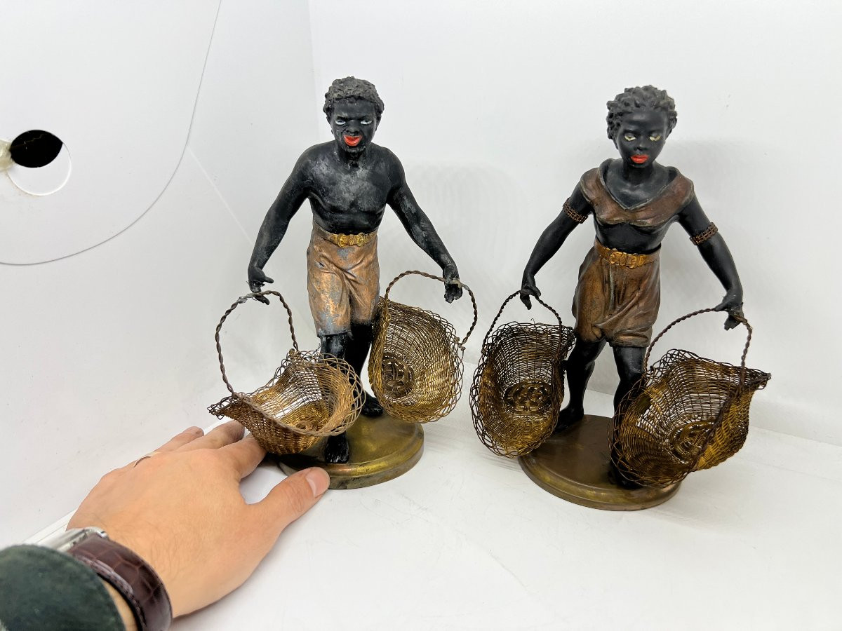 Sculptures en metal peinte du XX sec -photo-7