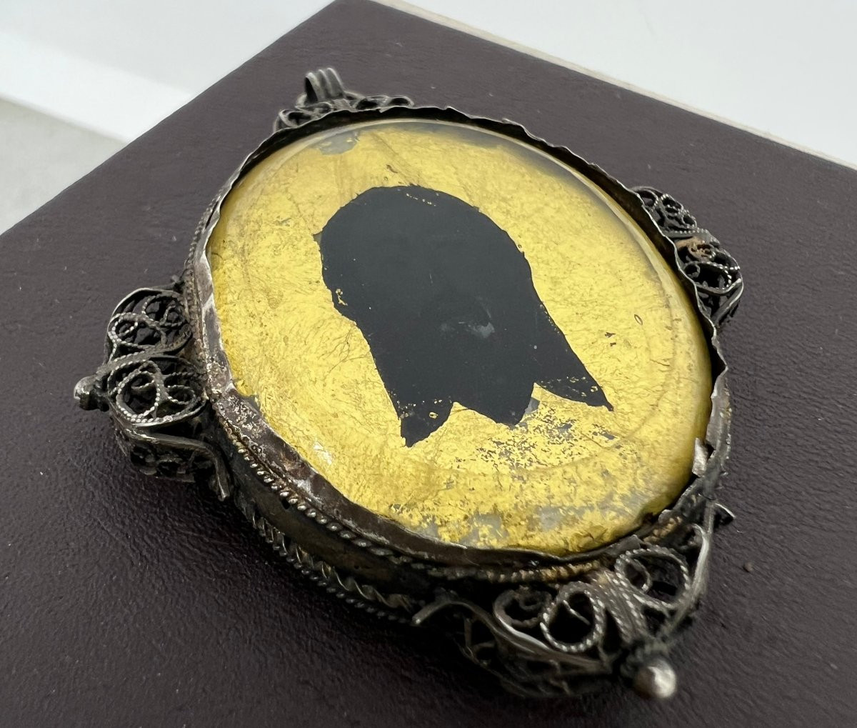 Pendentif reliquaire XVIII sec-photo-2