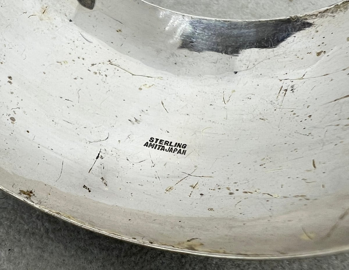 Japon  XX sec argent massif-photo-3