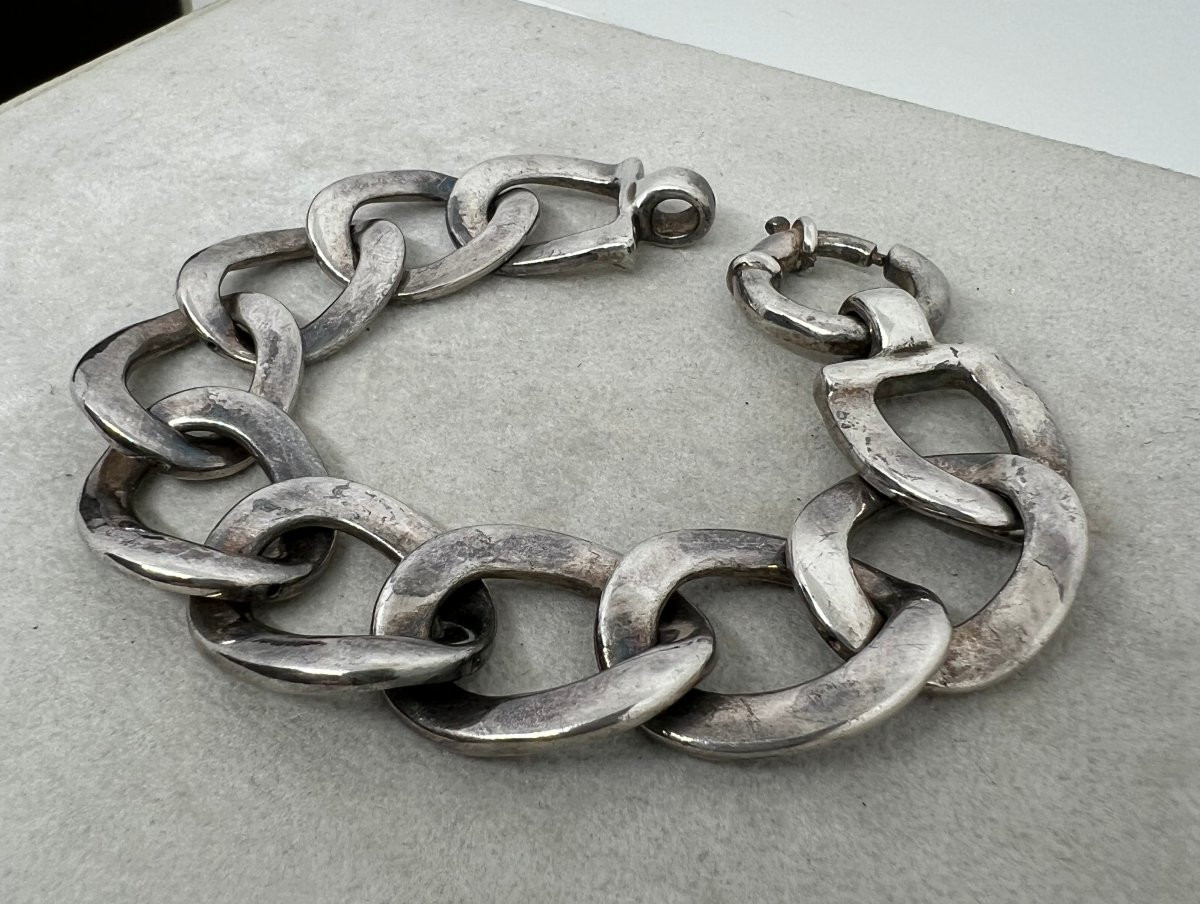 Italie  XX sec argent massif-photo-3