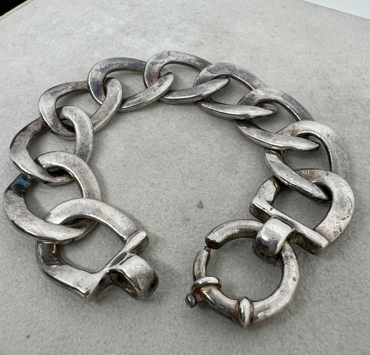 Italie  XX sec argent massif-photo-1