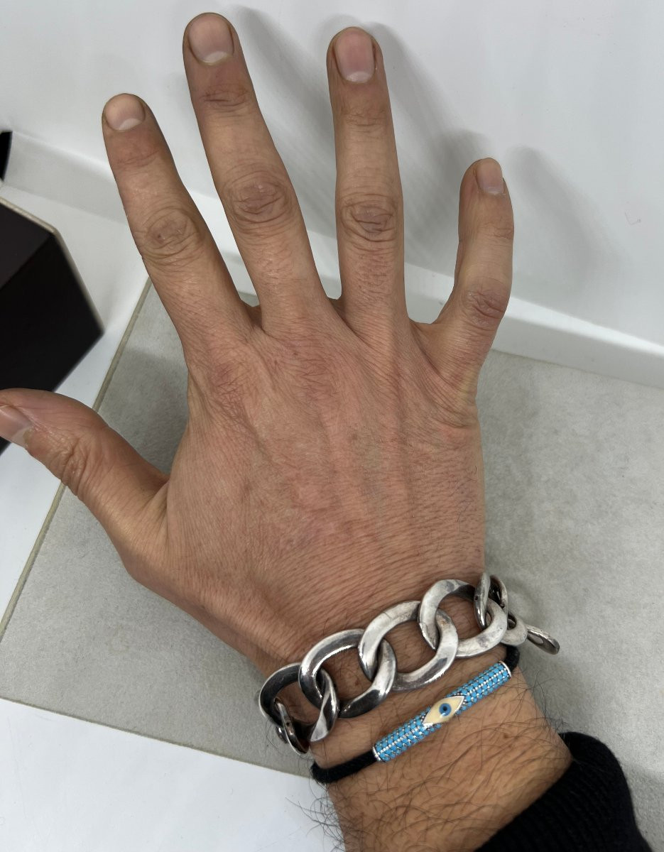 Italie  XX sec argent massif-photo-4