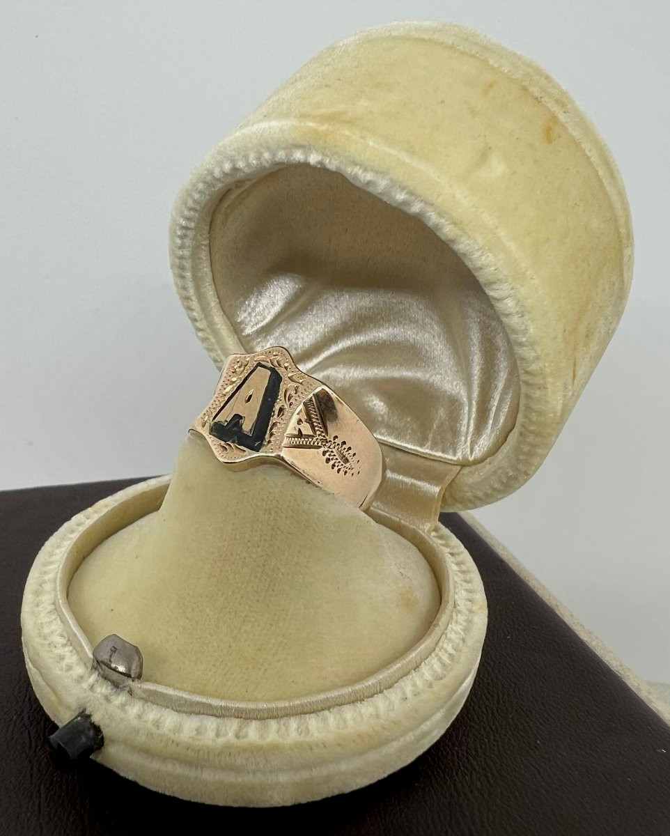 France End Of XIX Sec 9kt Gold-photo-3