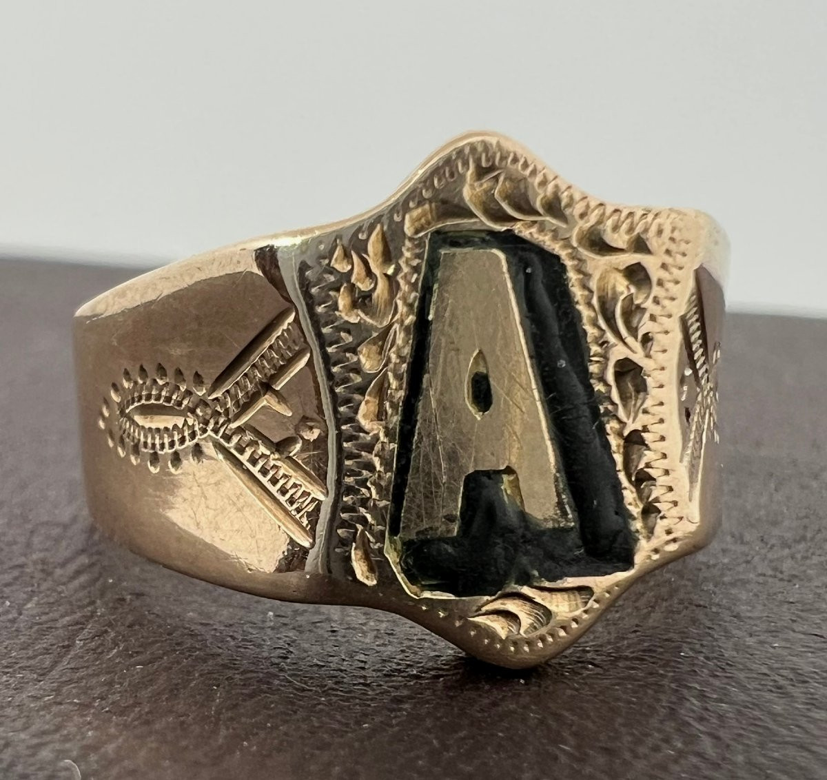 France End Of XIX Sec 9kt Gold-photo-4