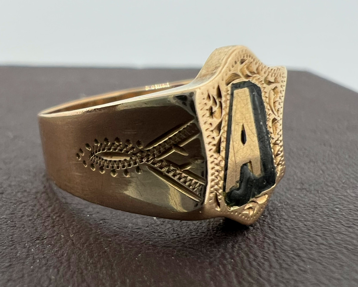 France End Of XIX Sec 9kt Gold