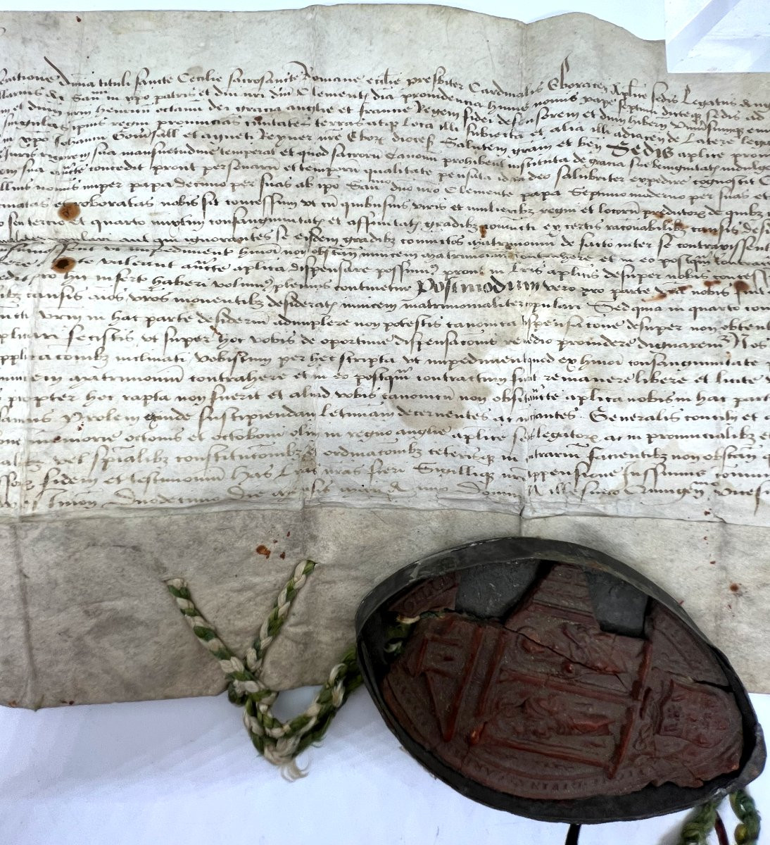 Manuscript Of Thomas Wolsey 1525-photo-3