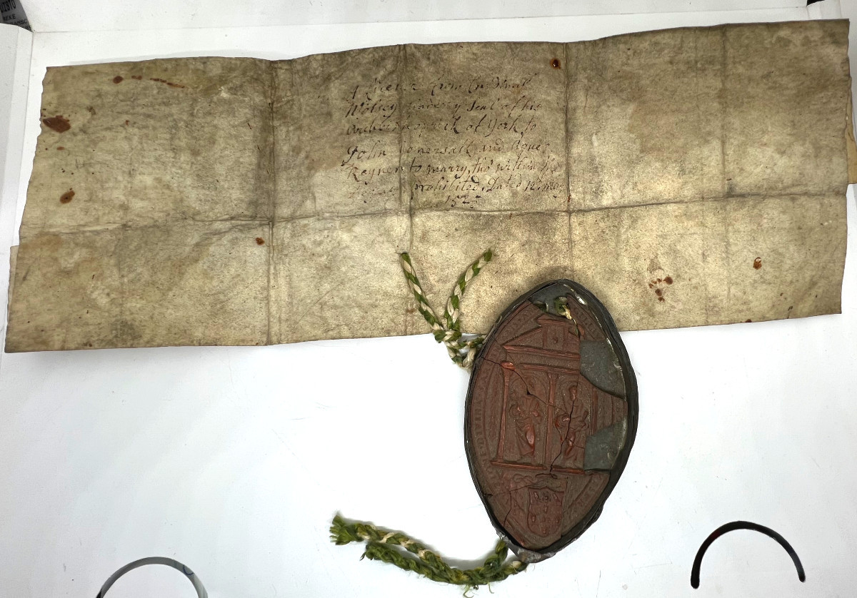 Manuscript Of Thomas Wolsey 1525