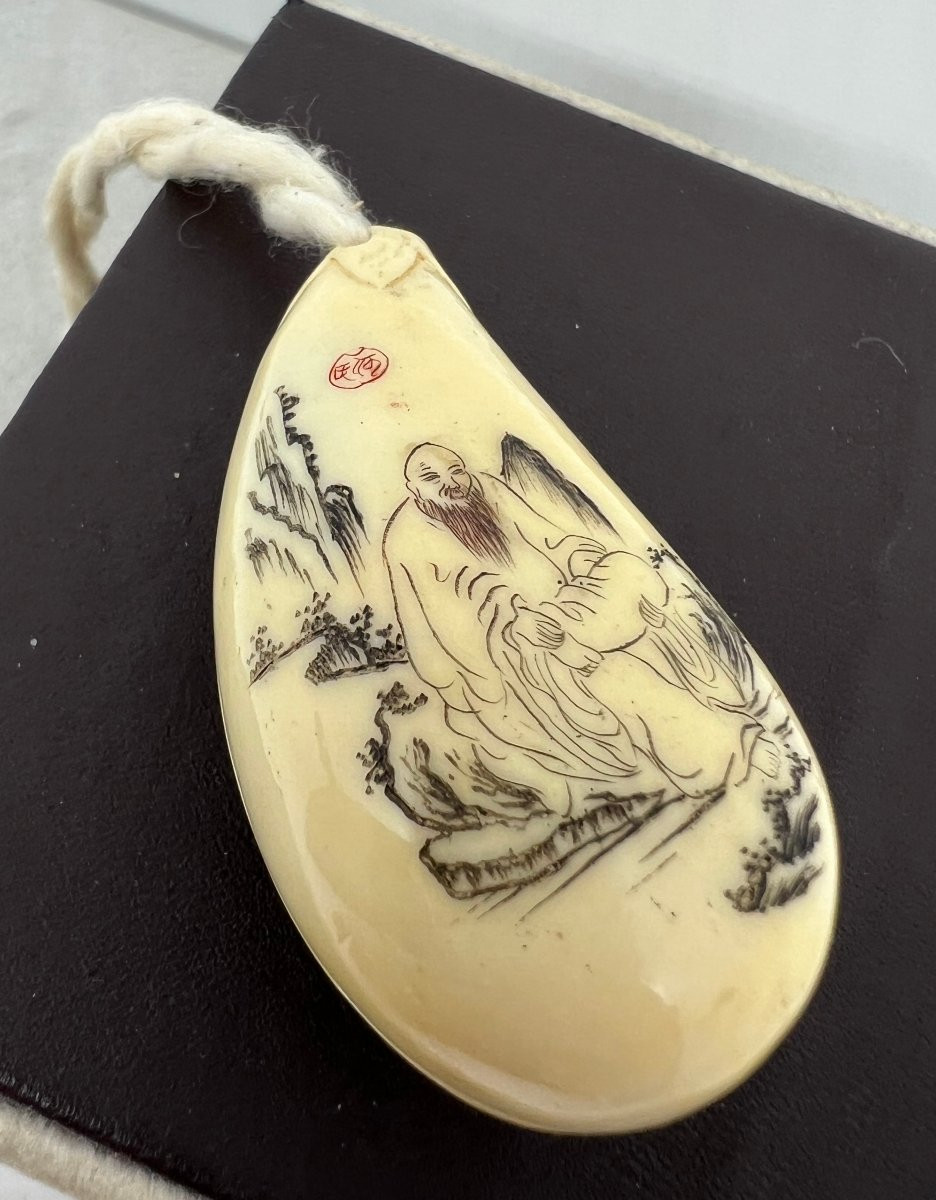 Netsuke erotica Japon fin du XIX sec.-photo-3