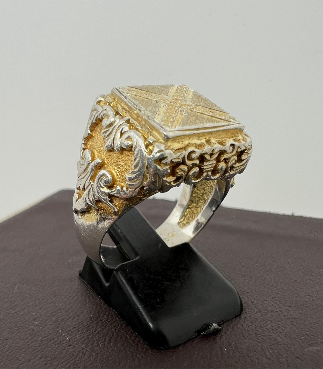 Italie  XX sec argent massif-photo-2