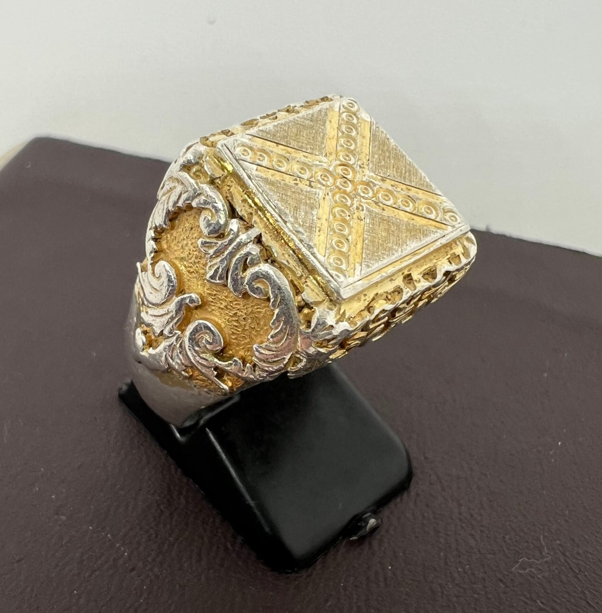 Italie  XX sec argent massif-photo-3