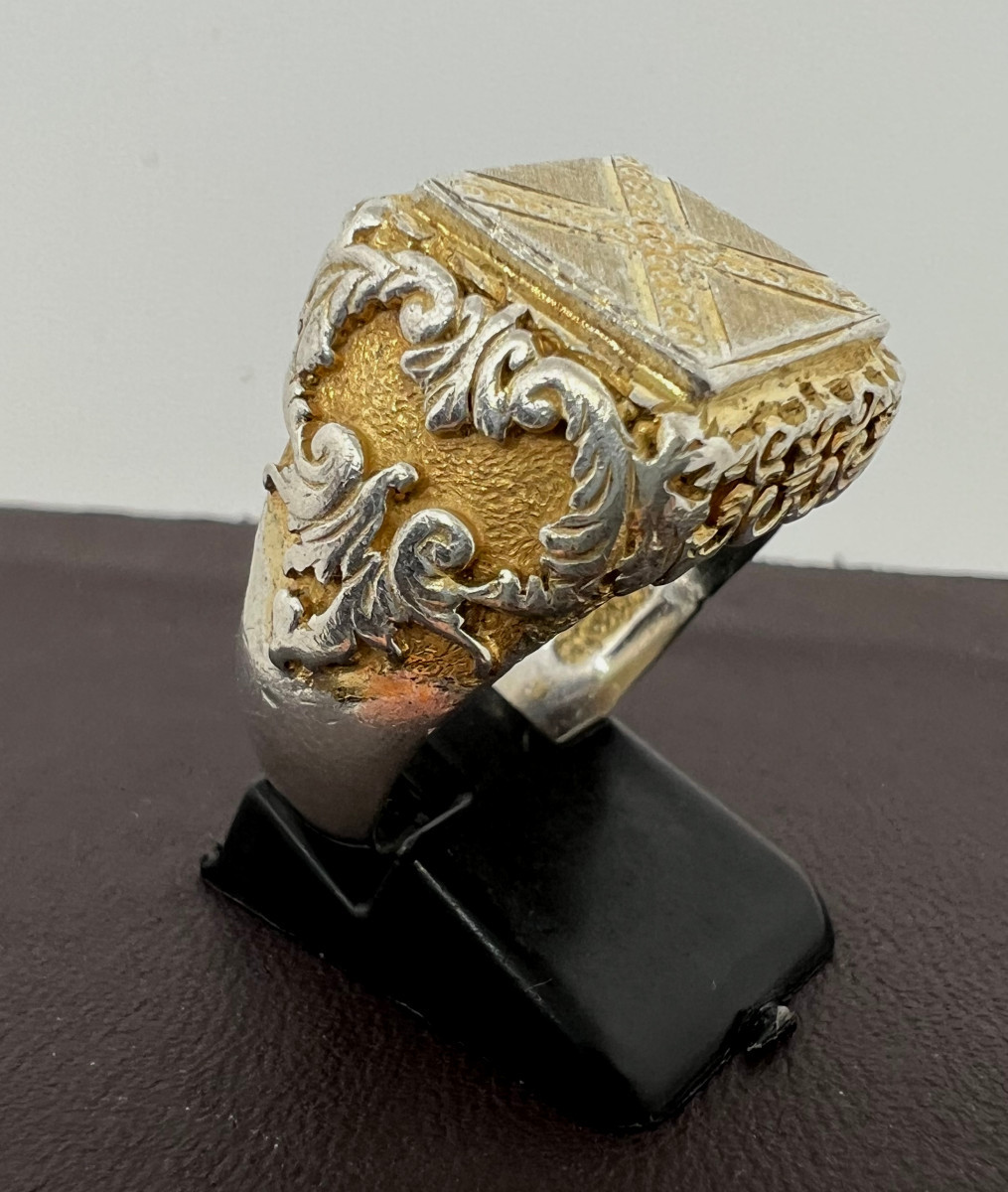 Italie  XX sec argent massif