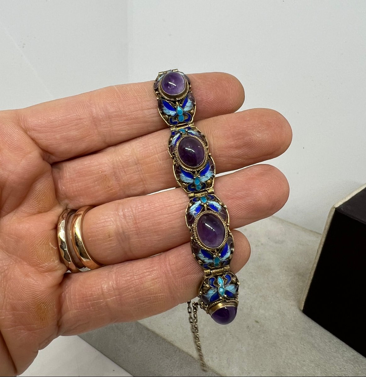 Chine XX sec argent massif-photo-2