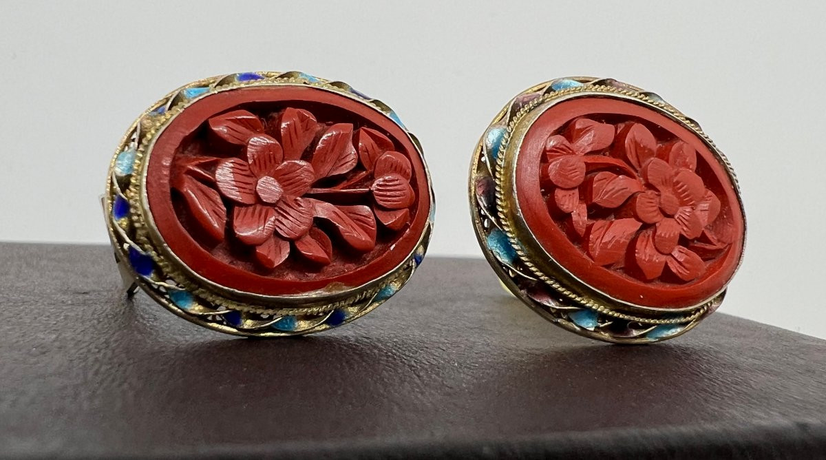 Chine XX sec argent massif-photo-2