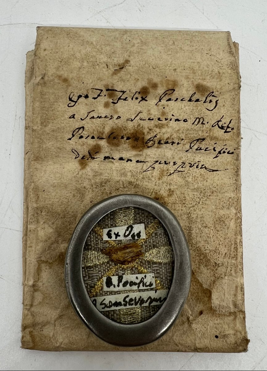 Relic Of Saint Pacifico Da Sanseverino Italy End Of XIX Sec-photo-1